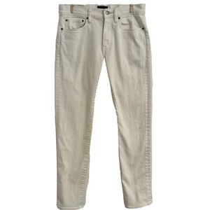 Women’s J. Crew White Jeans Pants Size 30 x 30 Slim